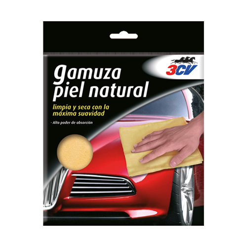 Gamuza piel natural