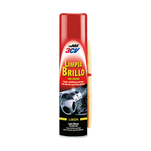 Limpia brillo aroma limón + gamuza