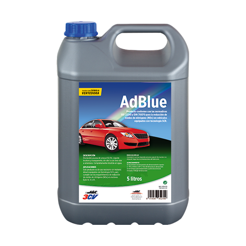 Ad Blue 3CV turismos 5 l (Tapón con cánula vertedora)